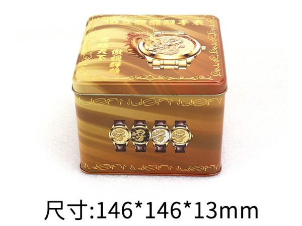 马口铁方形铁罐饰品包装罐数码电子产品礼品铁盒